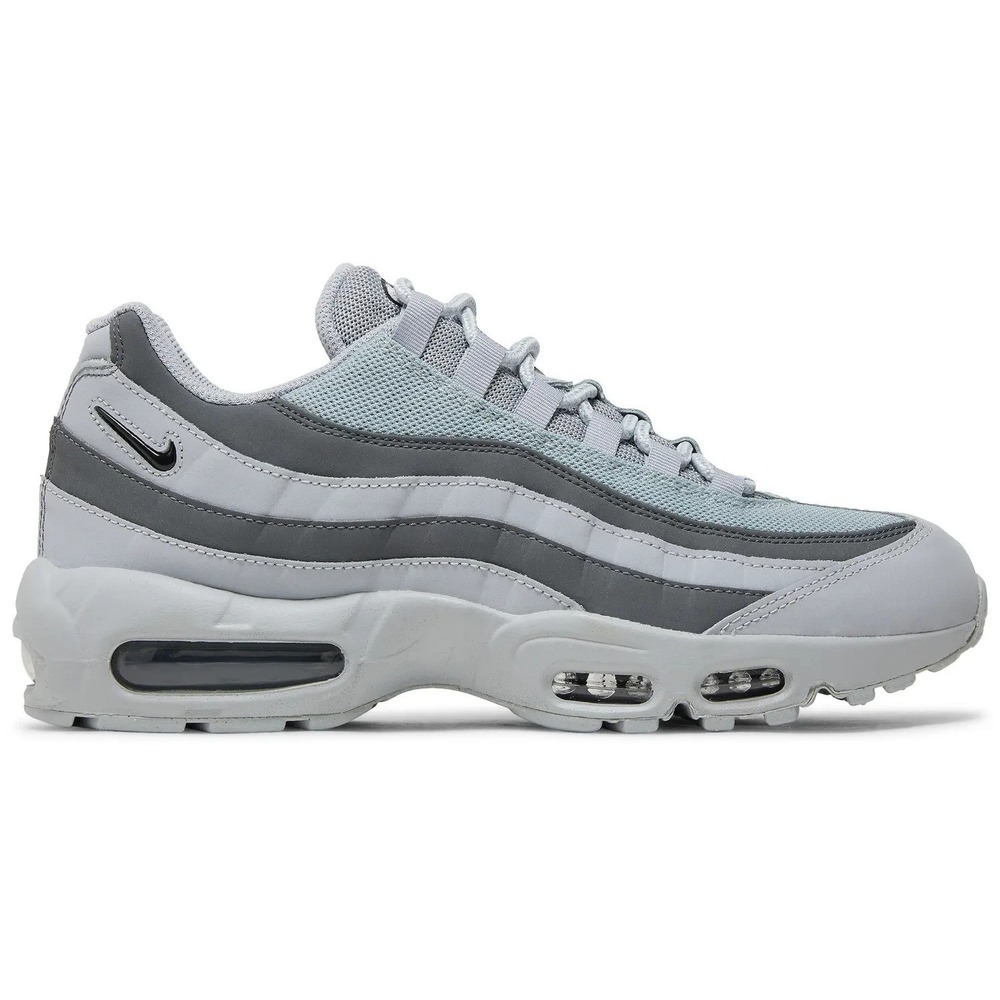 Nike Air Max 95 Mens Size 8 Running Shoes Wolf Grey/Black/Iron Grey DX2657 002